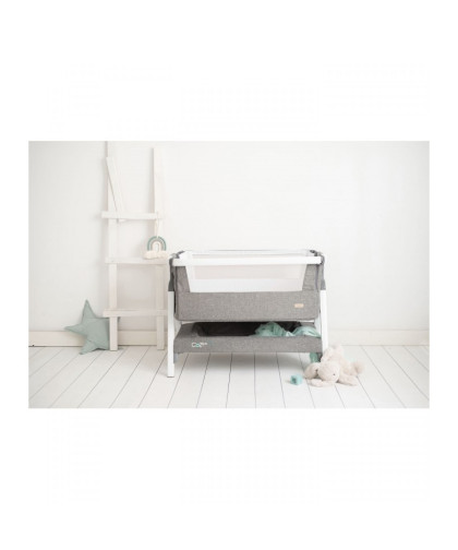 Minicuna Colecho Cozee Lite de Tutti Bambini White/Charcoal