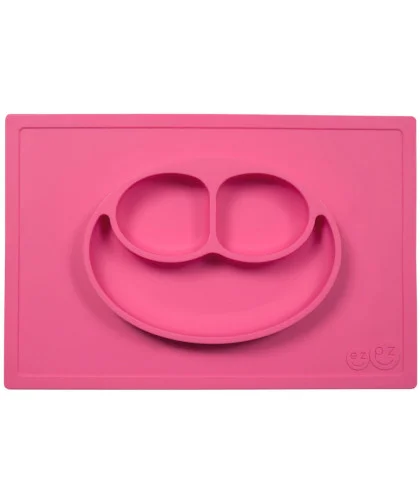 Plato The Happy Mat (plato rosa fucsia) EzPz