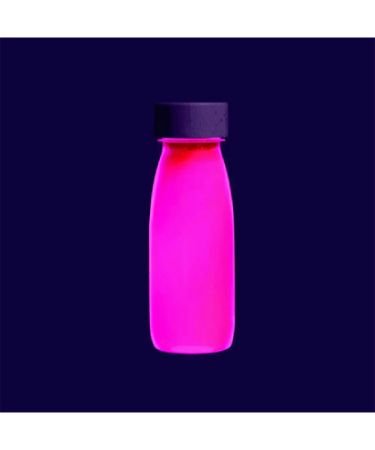 Botella Sensorial Float Fluo Pink