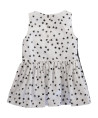 Vestido Molo Kids Carmen Scattered Star White. 