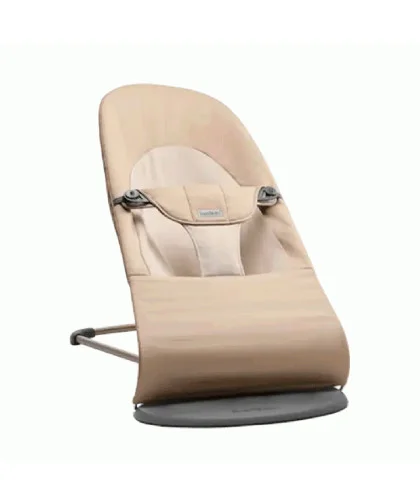 Hamaca Balance Soft BabyBjörn Woven Caqui/Beige