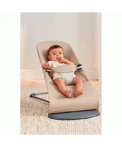 Hamaca Balance Soft BabyBjörn Woven Caqui/Beige