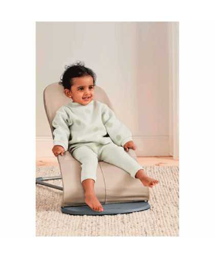 Hamaca Balance Soft BabyBjörn Woven Caqui/Beige