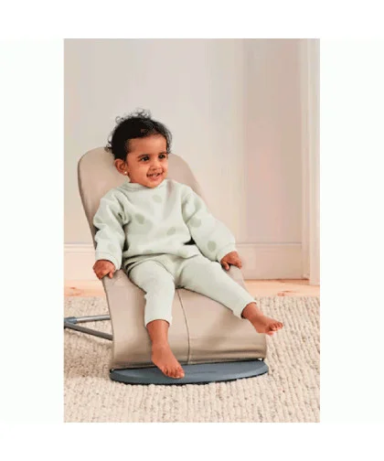 Hamaca Balance Soft BabyBjörn Woven Caqui/Beige