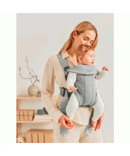 Mochila Porta Bebe Mini BabyBjörn Gris