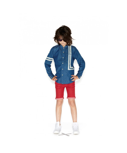 Pantalon Molo Kids Aslak Red Denim