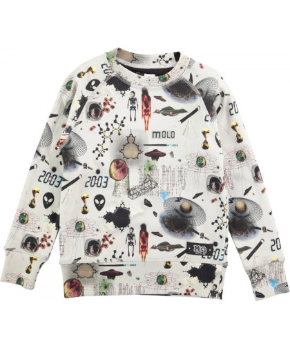 Sudadera Molo Kids Mickay Sci-fi Stuff