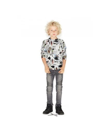 Sudadera Molo Kids Mickay Sci-fi Stuff