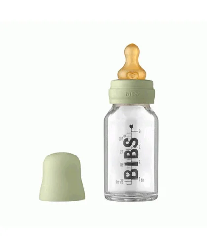 Biberón Cristal BIBS Sage 110ml