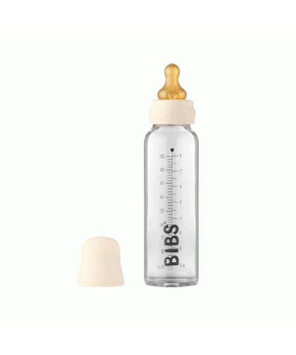 Biberón Cristal BIBS Ivory 225ml