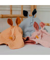 Doudou Kangaroo BIBS Sage