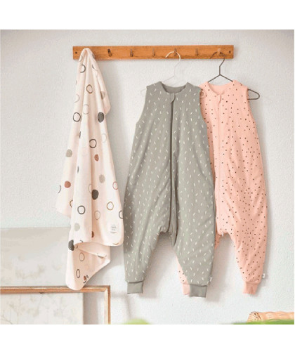 Saco Dormir Lassig Dots Powder Pink 1-2Y