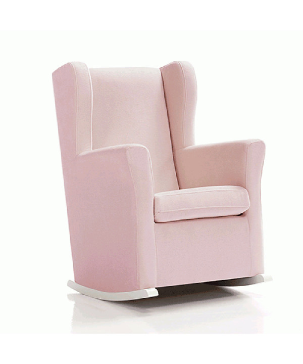 Sillón Lactancia SOGNO Tela Rosa Alondra