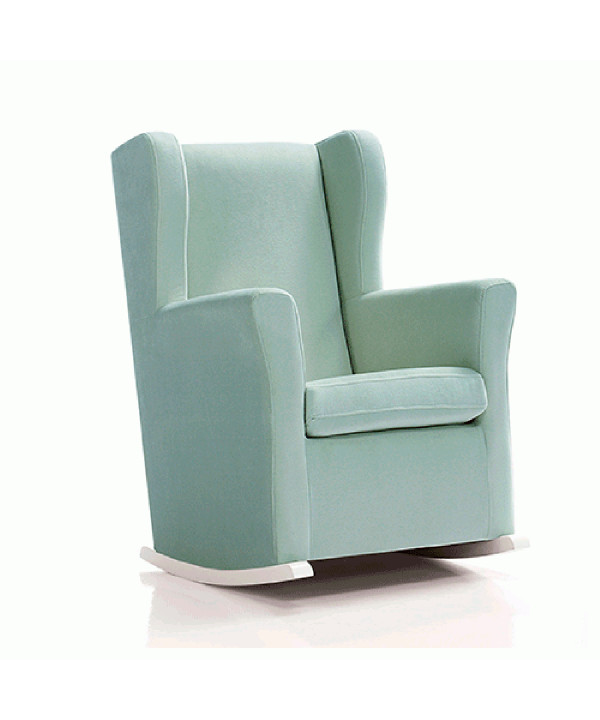 Sillón Lactancia SOGNO Tela Menta Alondra