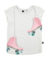 Camiseta Molo Kids Rasa Snow Melange