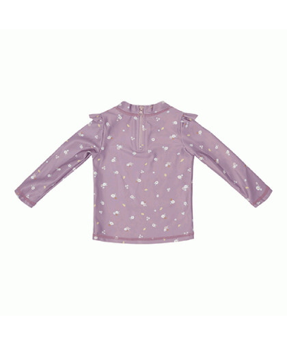 Camiseta Protección Solar Malva Blossom Little Dutch