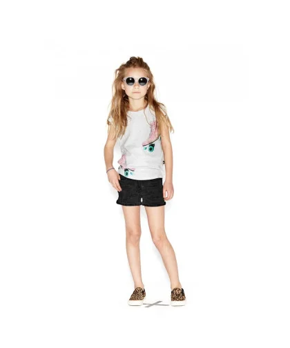 Camiseta Molo Kids Rasa Snow Melange