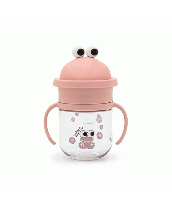 Vaso de aprendizaje 360º Frog Rosa 200ml Noui Noui