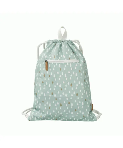 Mochila Saco Fresk Gotas Azul