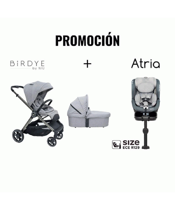 PROMO Birdye Gris Claro Niu + Atria