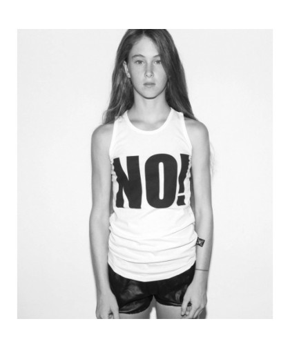 Camiseta Nununu No! Tank Top White