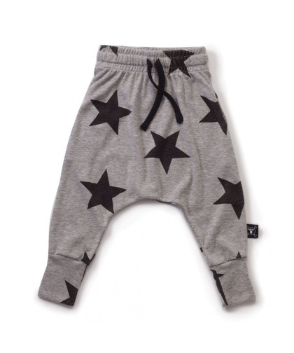 Pantalon Nununu Star Baggy Pants Grey