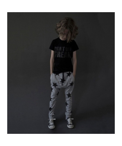 Pantalon Nununu Star Baggy Pants Grey