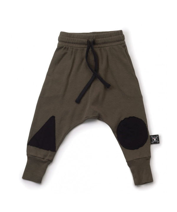 Pantalón Nununu Patch Baggy Pants Olive