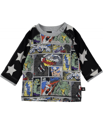 Camiseta Manga Larga Molo Kids Elton Cartoon