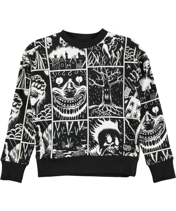 Sudadera Molo Kids Milton Horror Cartoon