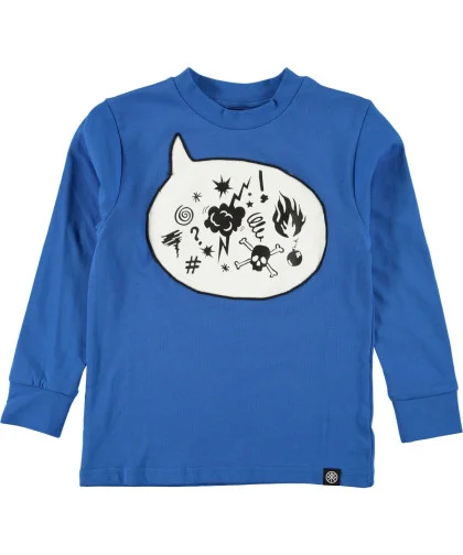 Camiseta Molo Kids Renshaw Super Blue