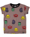 Camiseta Molo Kids Rexo Monster Heads