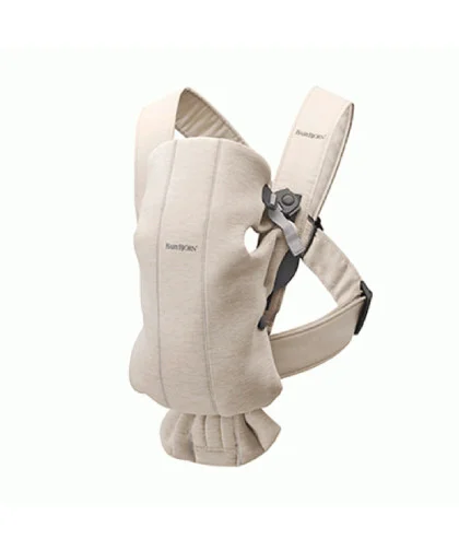 Mochila Porta Bebe Mini BabyBjörn Gris