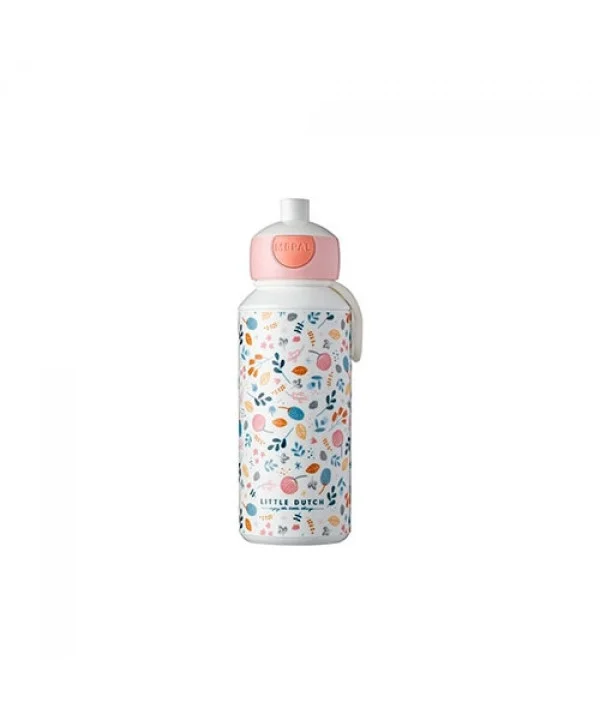 Botella Campus Pop-Up 400ML Flores Little Dutch