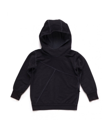 Sudadera Nununu Exclamation Hoodie Dyed Black