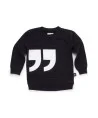 Sudadera Nununu Quotation Pullover Black