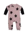 Mono Nununu Star Playsuit Powder Pink