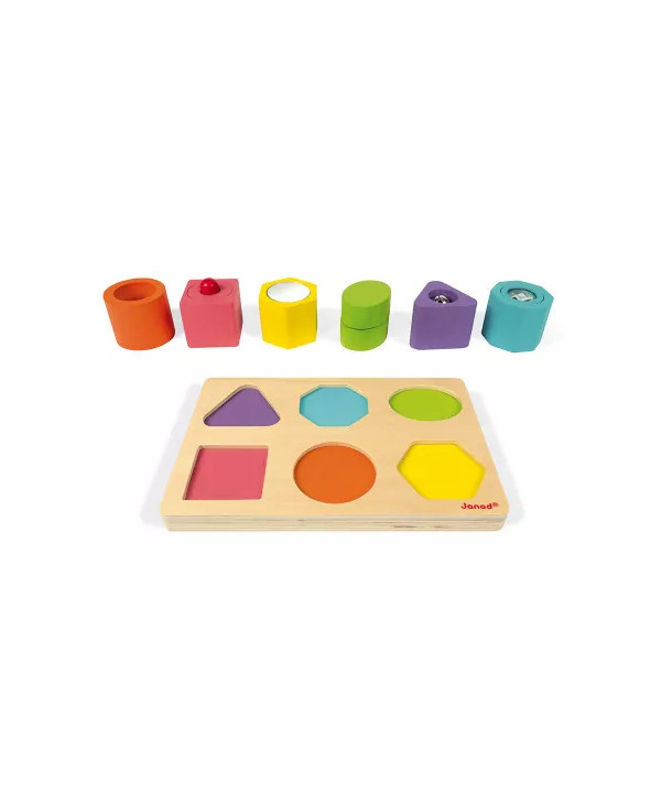 Janod Puzzle Encajable Sensorial