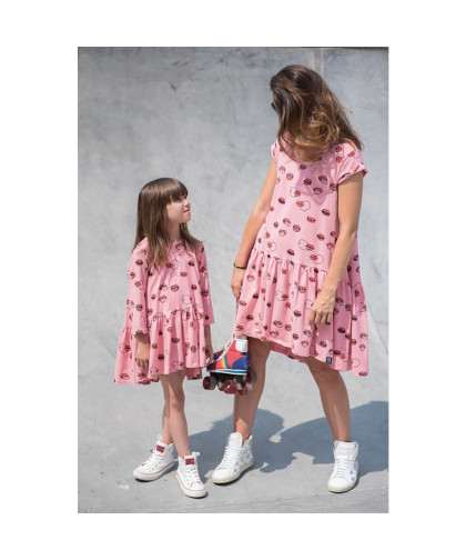 Vestido Mommy Dancing Kukukid Pink Lips