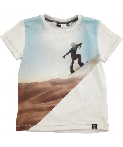 Camiseta Molo Kids Rosinol Sandboarder