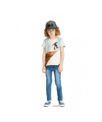 Camiseta Molo Kids Rosinol Sandboarder