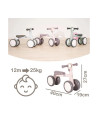 Bicicleta de Equilibrio Lite Rosa Olmitos