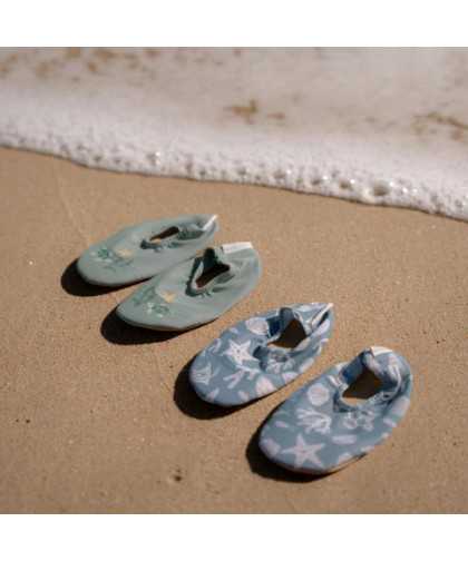 Little Dutch Escarpines Seashells and Stripes