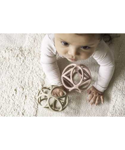 Little Dutch Pelota Sensorial Silicona Rosa