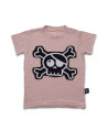 Camiseta Nununu Skull Patch Powder Pink