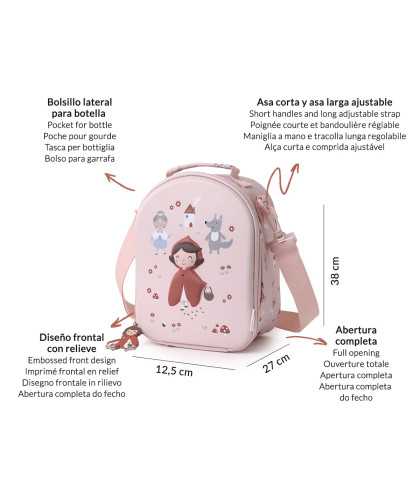 Bolsa Merienda Térmica 3D Little Red