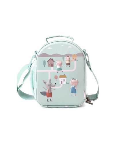 Bolsa Merienda Térmica 3D The Three Little Pigs