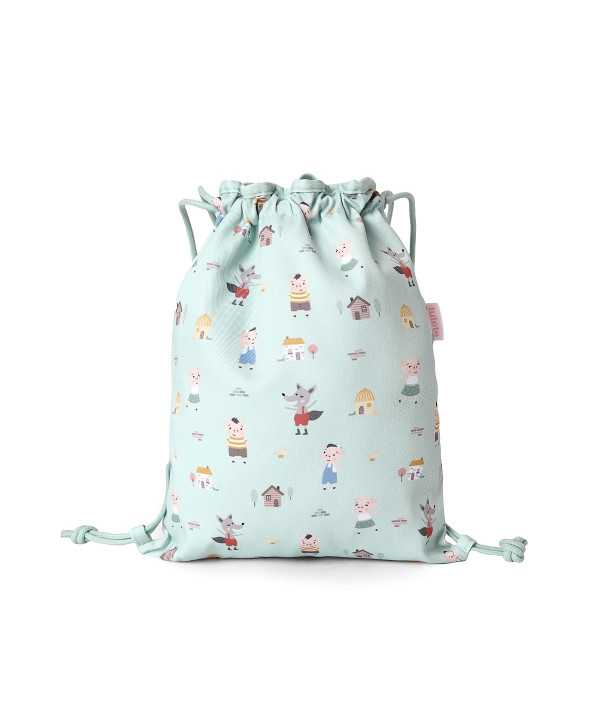 Mochila Saco Tela The Three Little Pigs