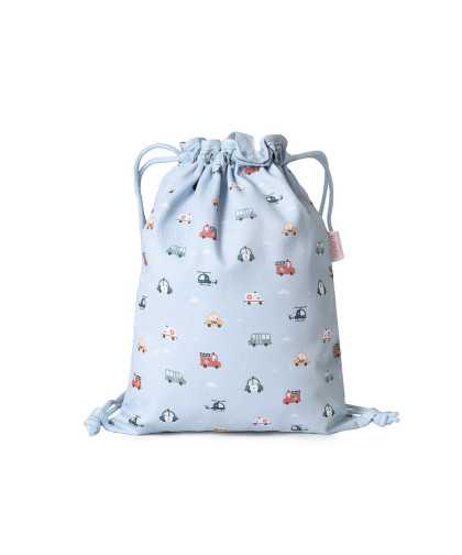 Mochila Saco Tela City Cars