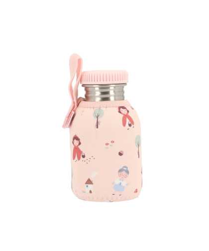 Botella Acero con Funda Little Red 350ml